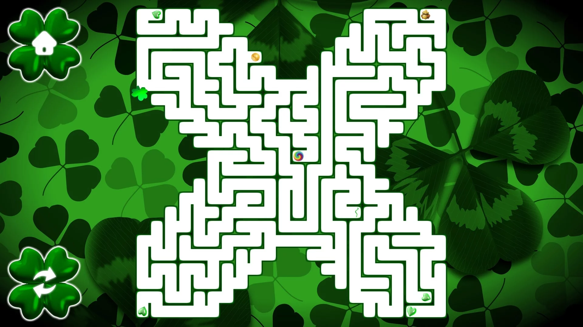 Изображение игры: aMAZE St.Patrick