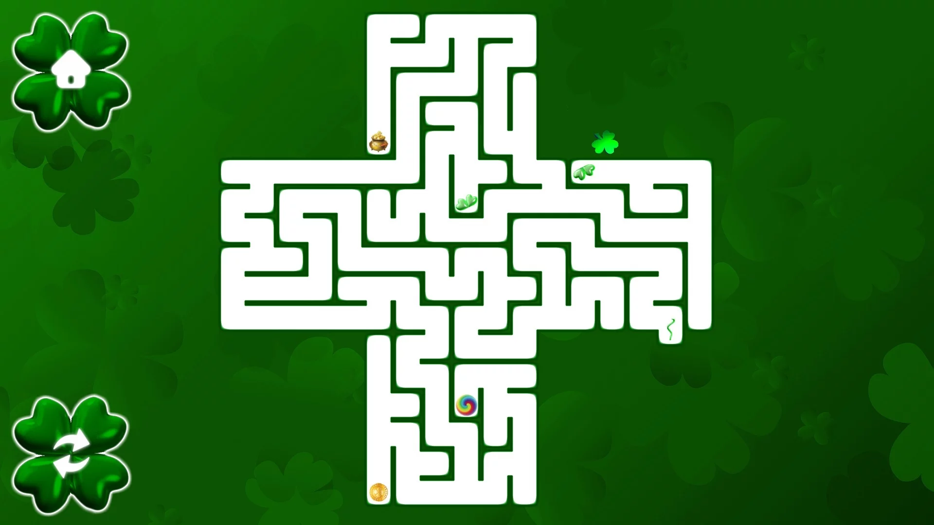 Изображение игры: aMAZE St.Patrick