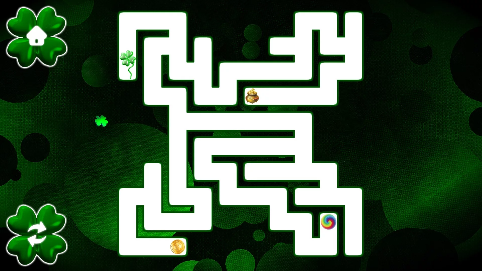 Изображение игры: aMAZE St.Patrick