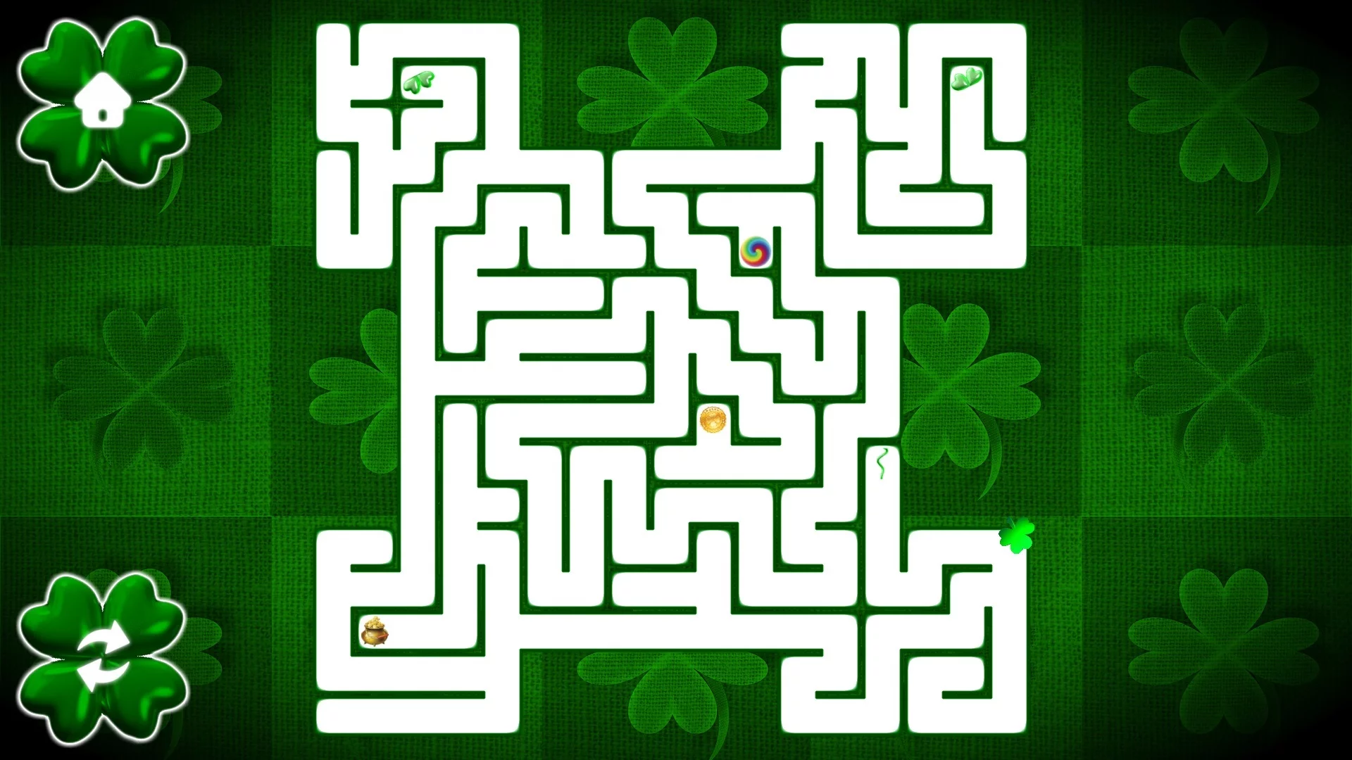 Изображение игры: aMAZE St.Patrick
