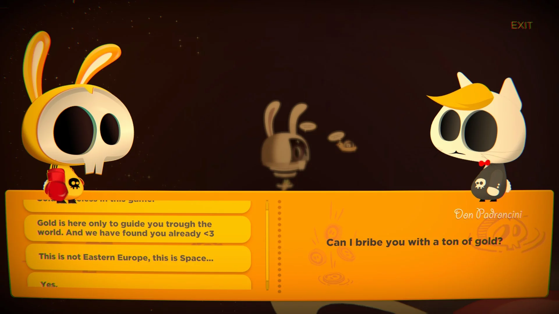 Изображение игры: Space Rabbits in Space