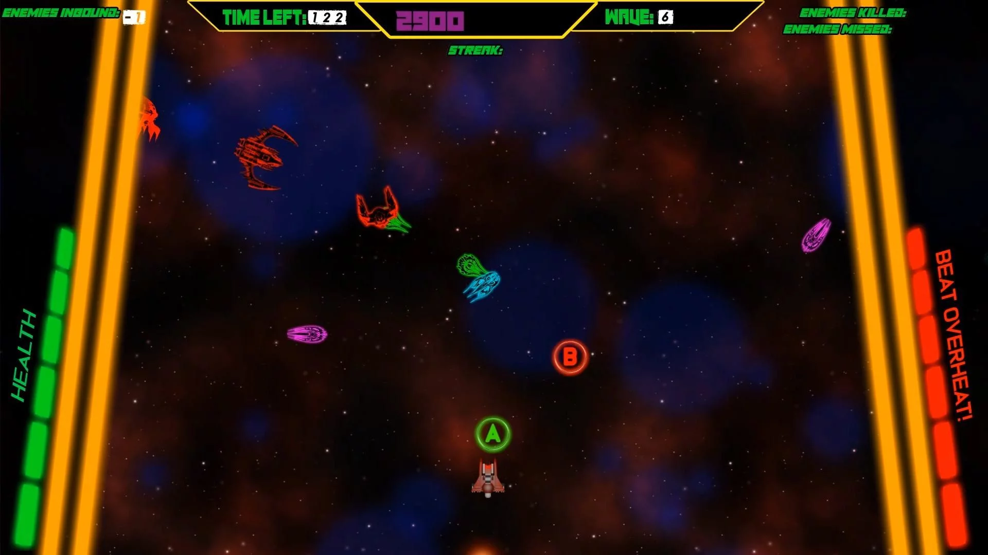 Изображение игры: Pew Pew Rocket