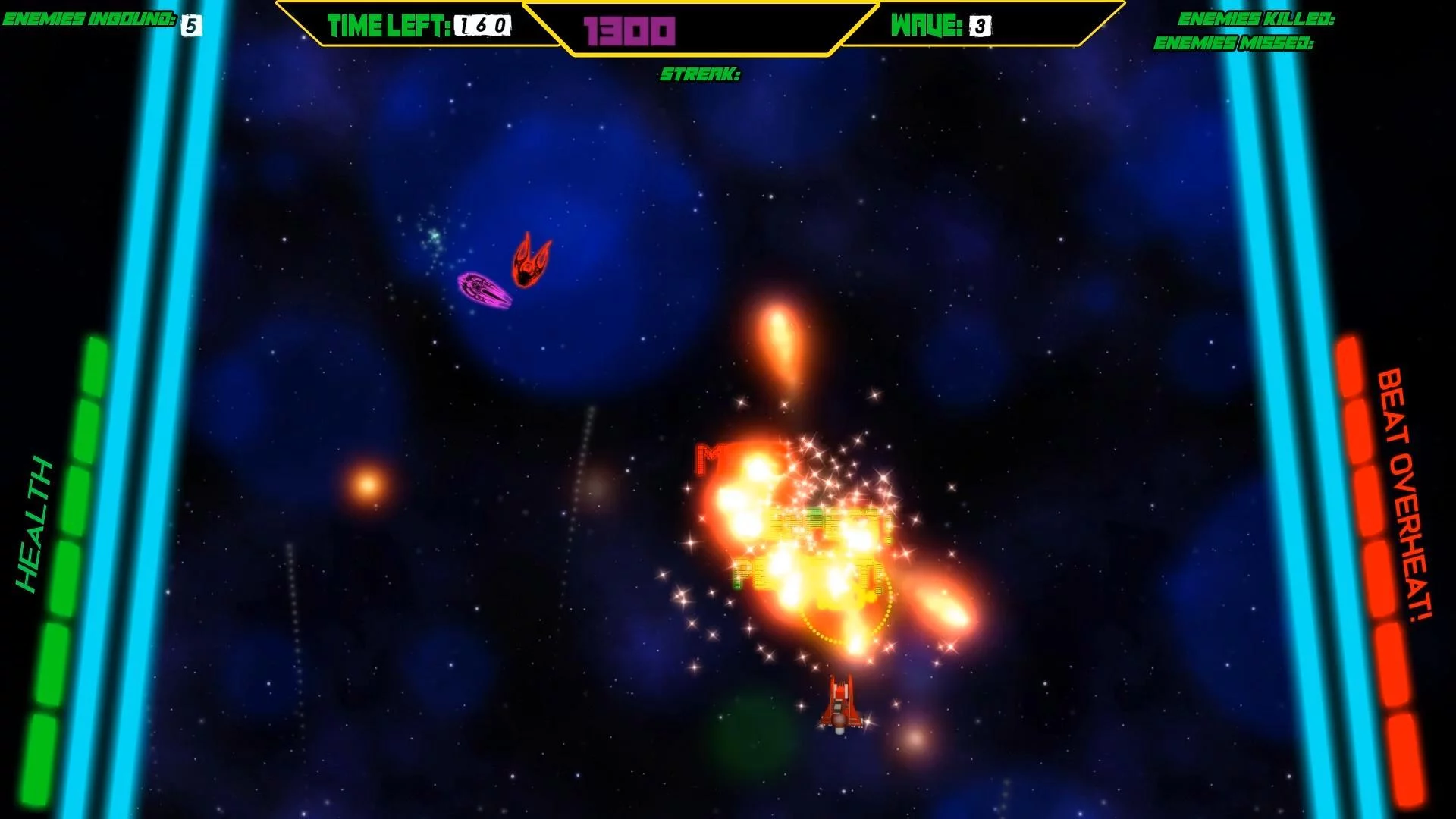 Изображение игры: Pew Pew Rocket