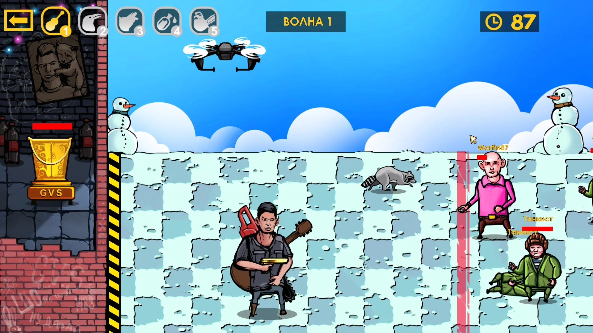 Изображение игры: GLAD VALAKAS TOWER DEFENCE 2