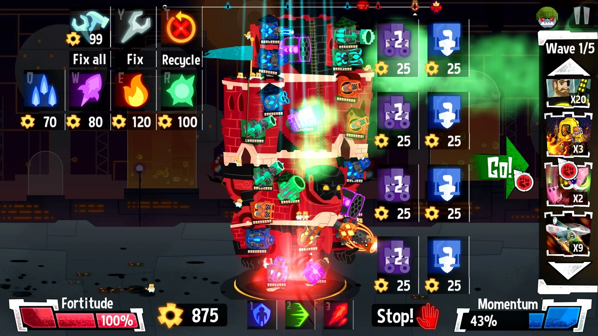 Изображение игры: Walk the Fort