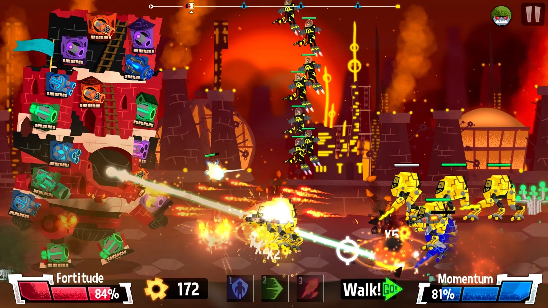 Изображение игры: Walk the Fort