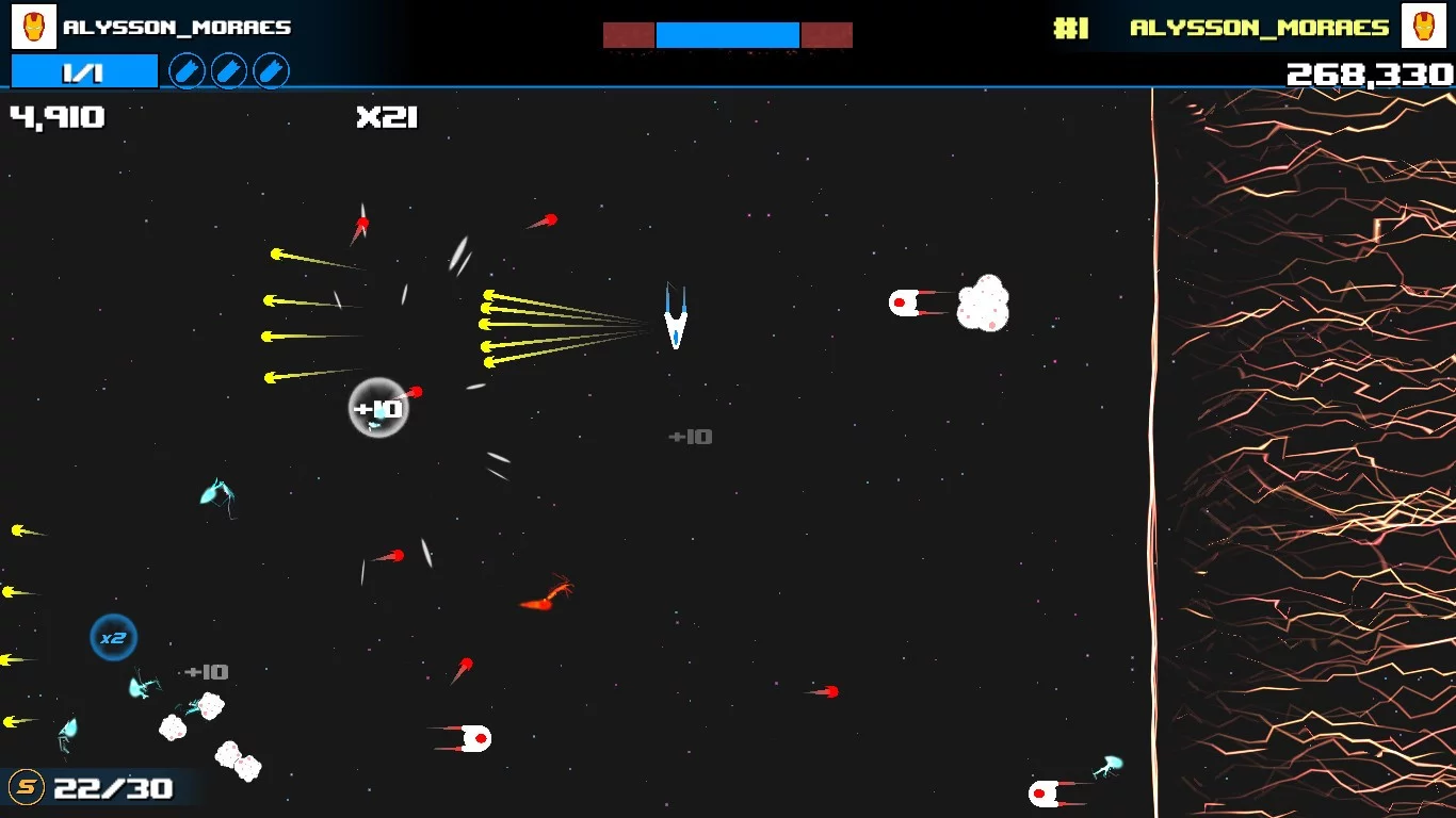 Изображение игры: Space Smash