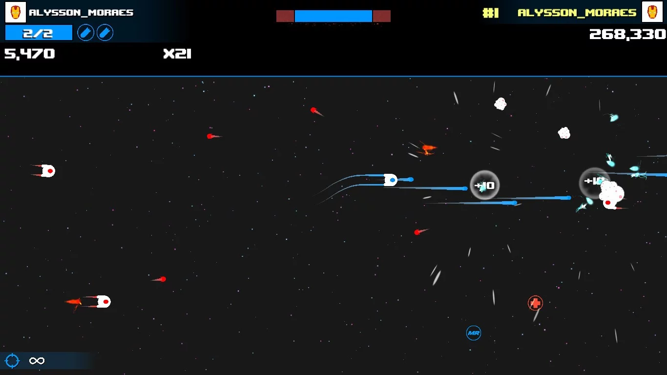 Изображение игры: Space Smash