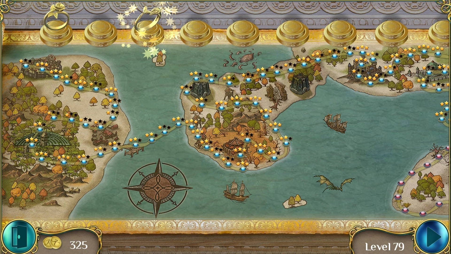 Изображение игры: The Far Kingdoms: Awakening Solitaire