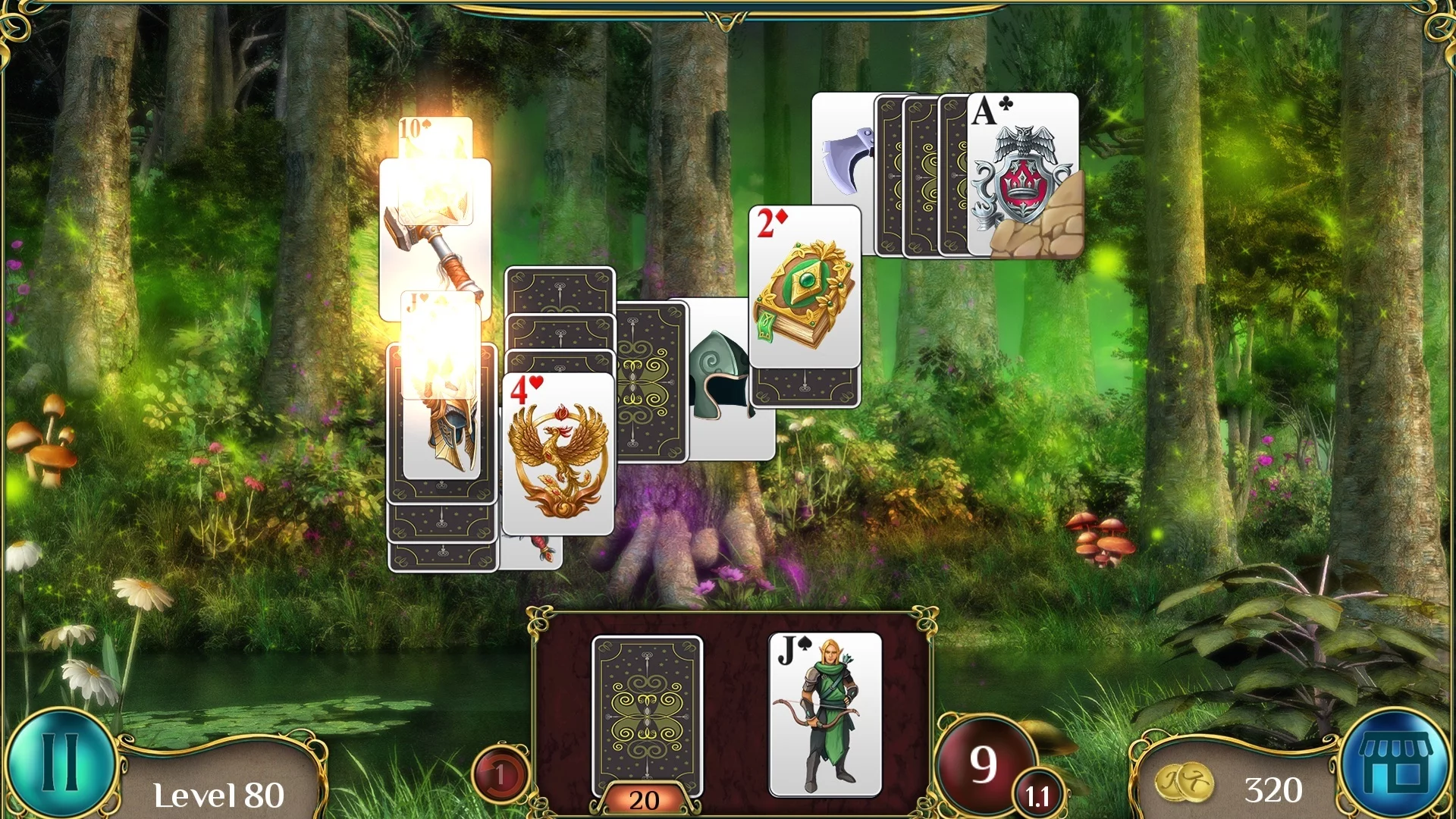 Изображение игры: The Far Kingdoms: Awakening Solitaire