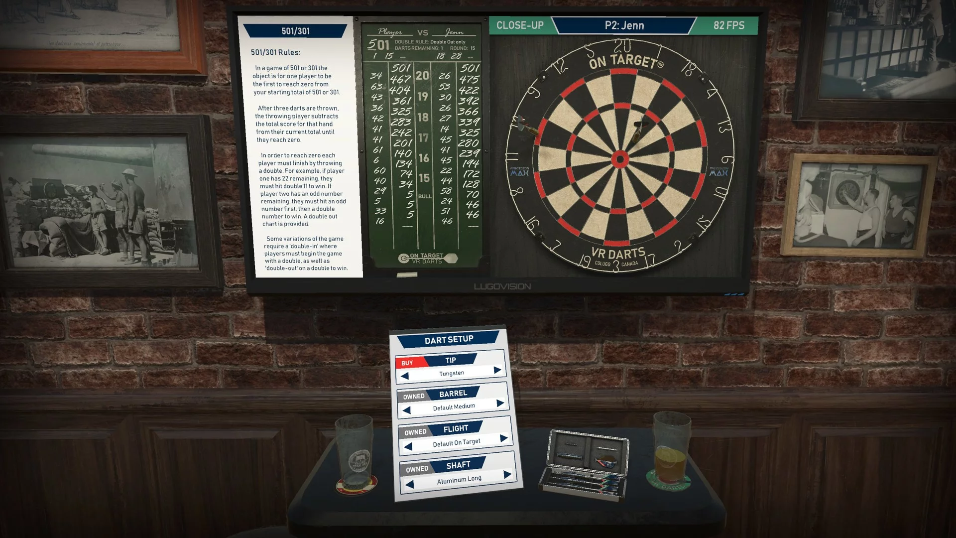 Изображение игры: On Target VR Darts