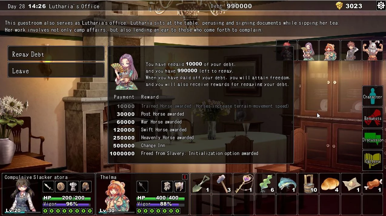 Изображение игры: Mad Princess: The Great Gladiators