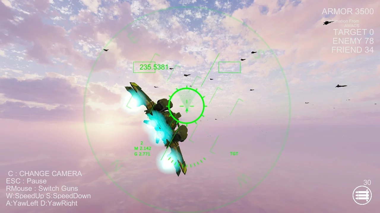 Изображение игры: Massive Air Combat