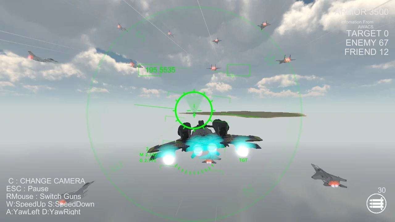 Изображение игры: Massive Air Combat