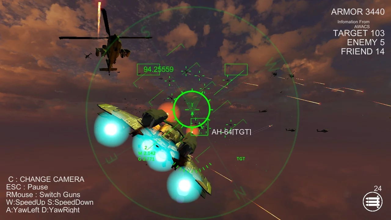 Изображение игры: Massive Air Combat