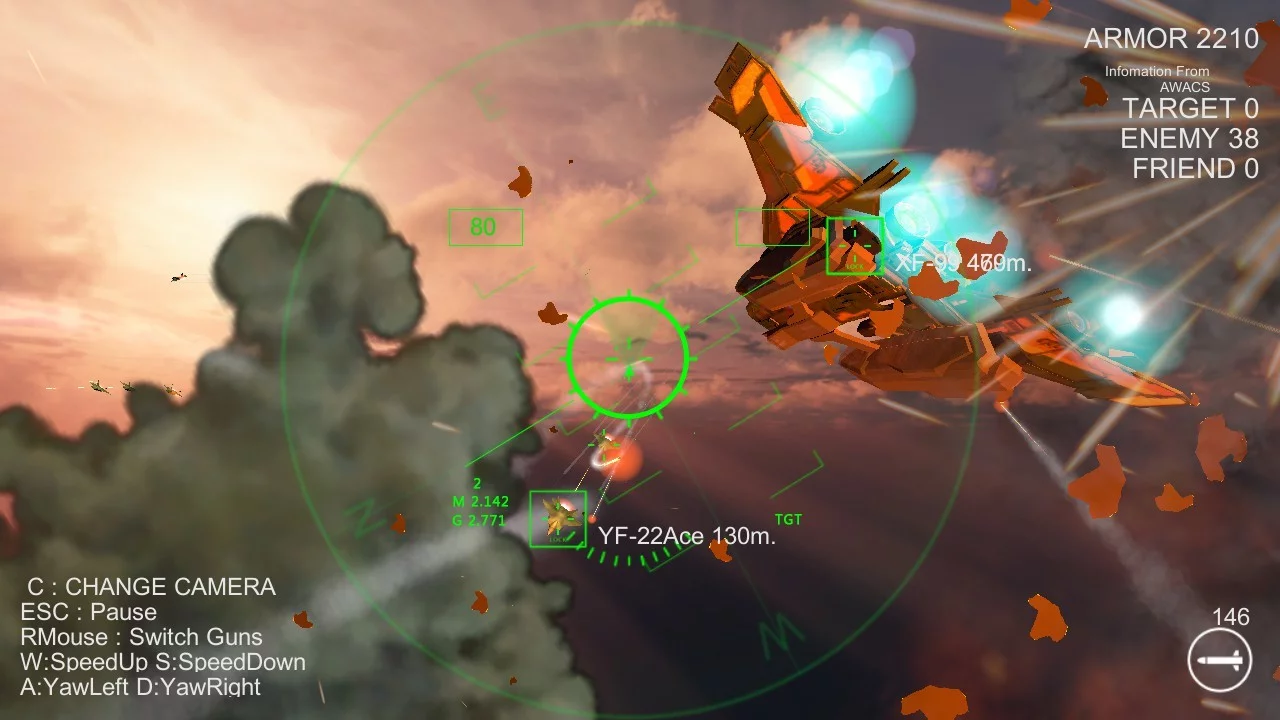 Изображение игры: Massive Air Combat