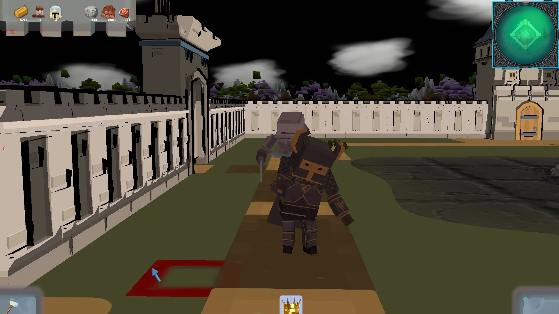 Изображение игры: The King's New Castle