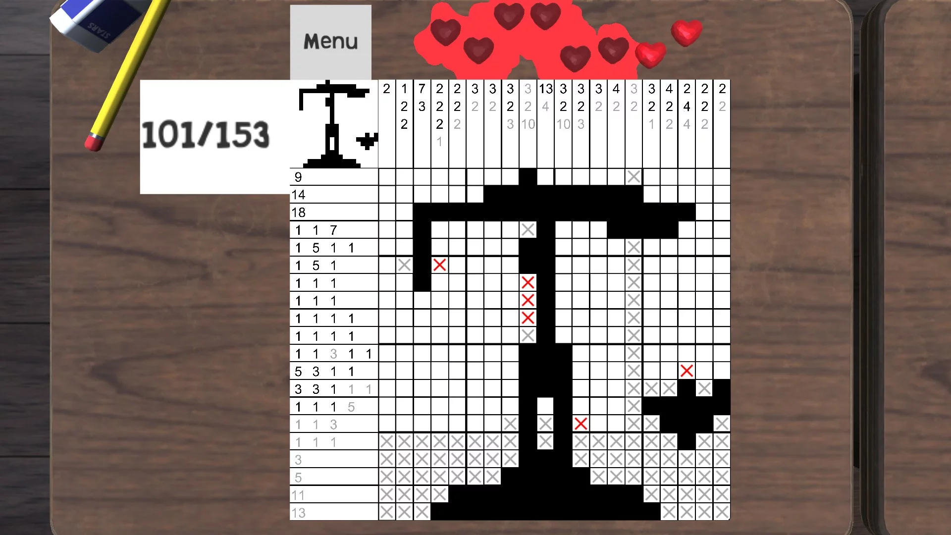 Изображение игры: Picross Floof