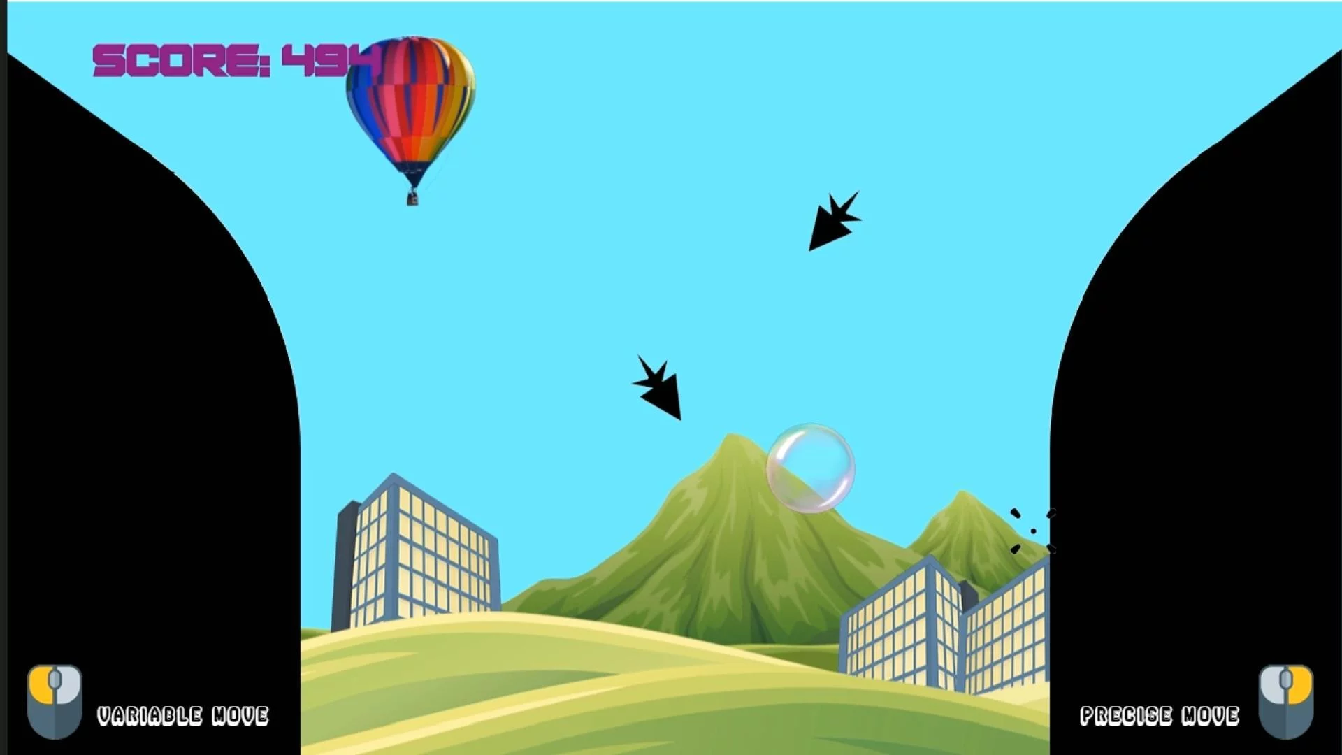 Изображение игры: Dodge Bubble