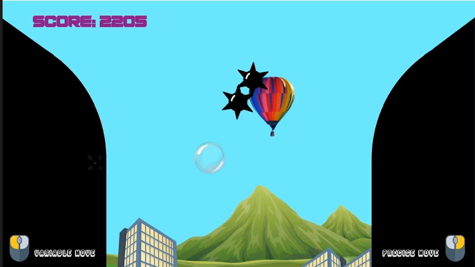 Изображение игры: Dodge Bubble