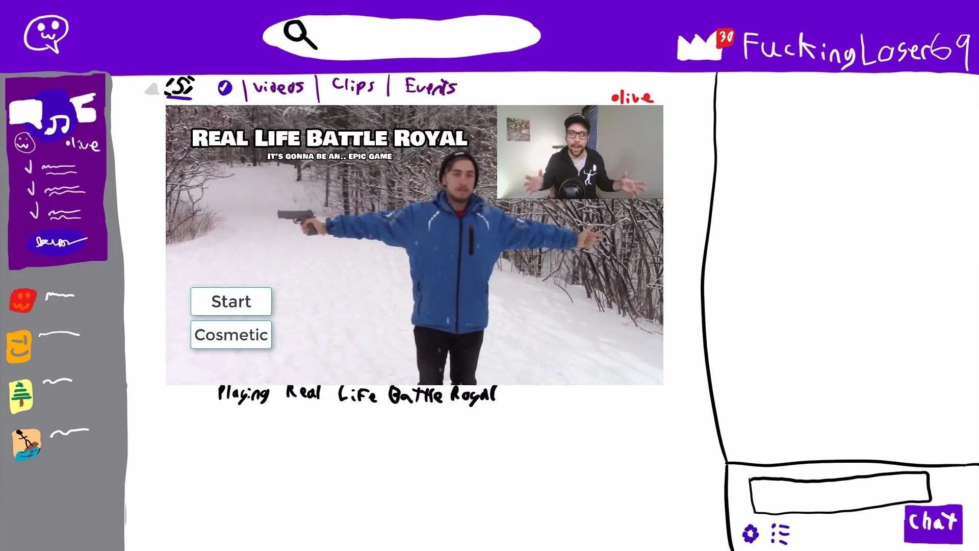 Изображение игры: Real Life Battle Royal: It's gonna be an... EPIC game