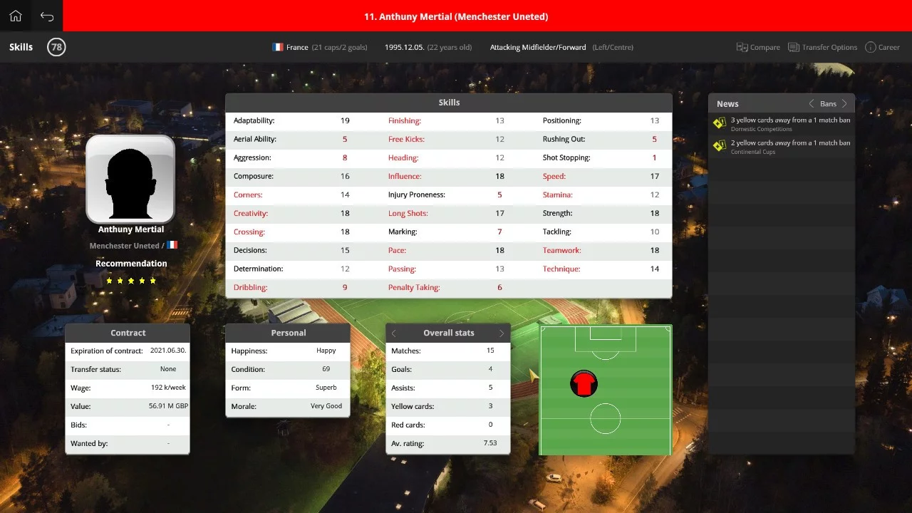 Изображение игры: Global Soccer Manager 2019