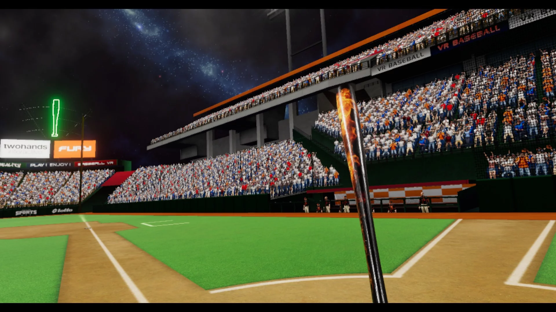 Изображение игры: Hit&Run VR baseball