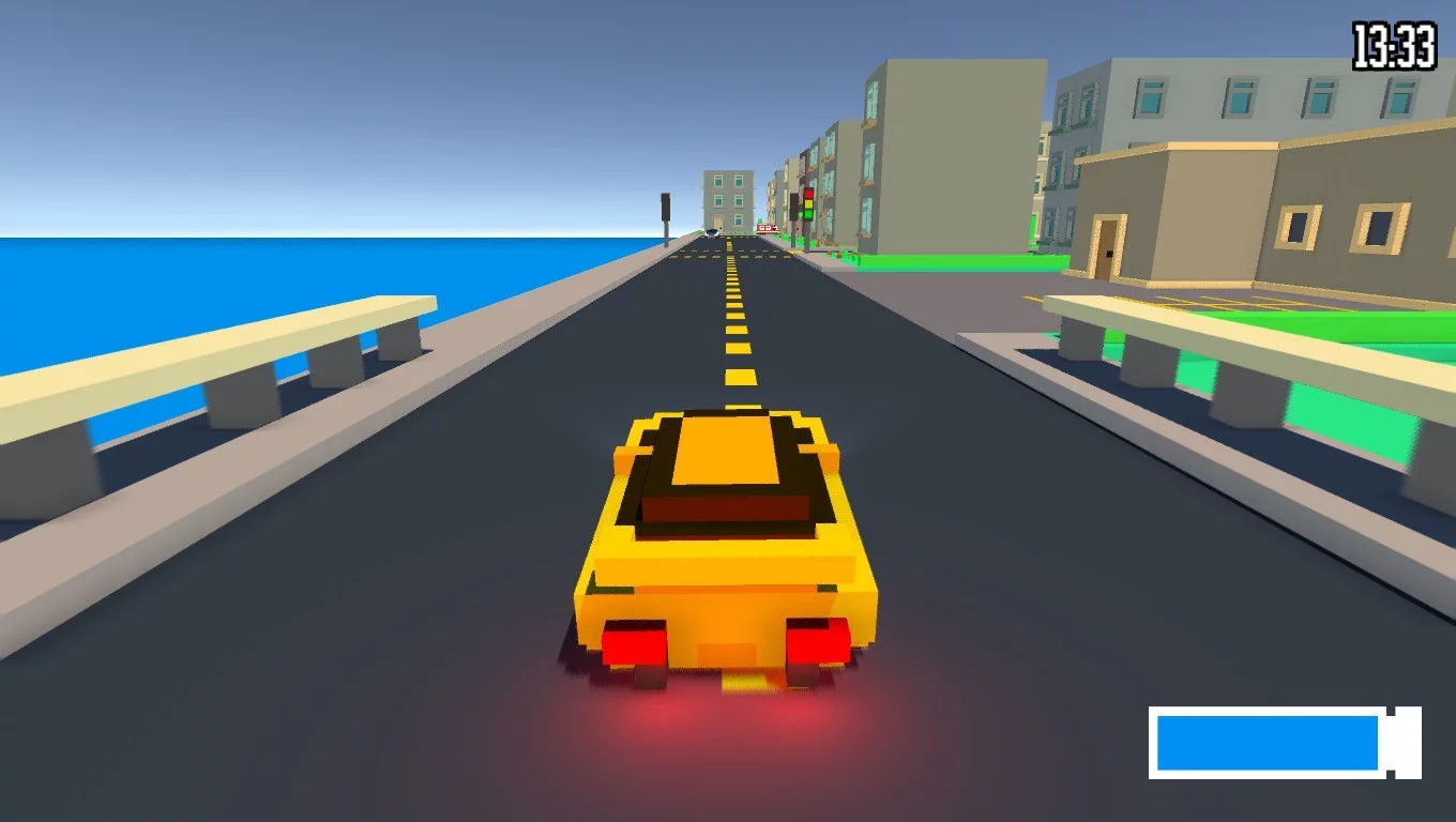 Изображение игры: Retro Racing City