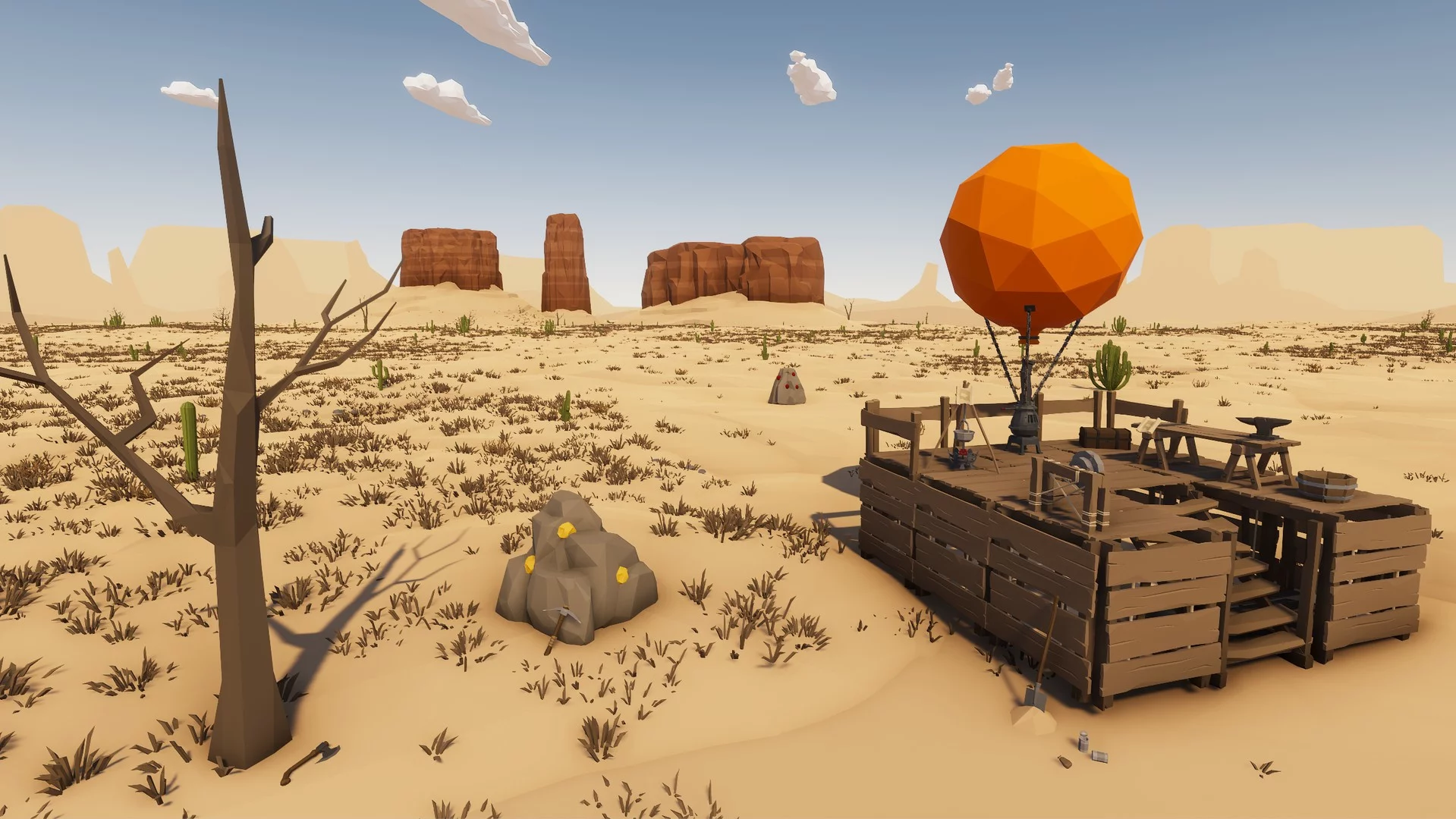 Изображение игры: Desert Skies