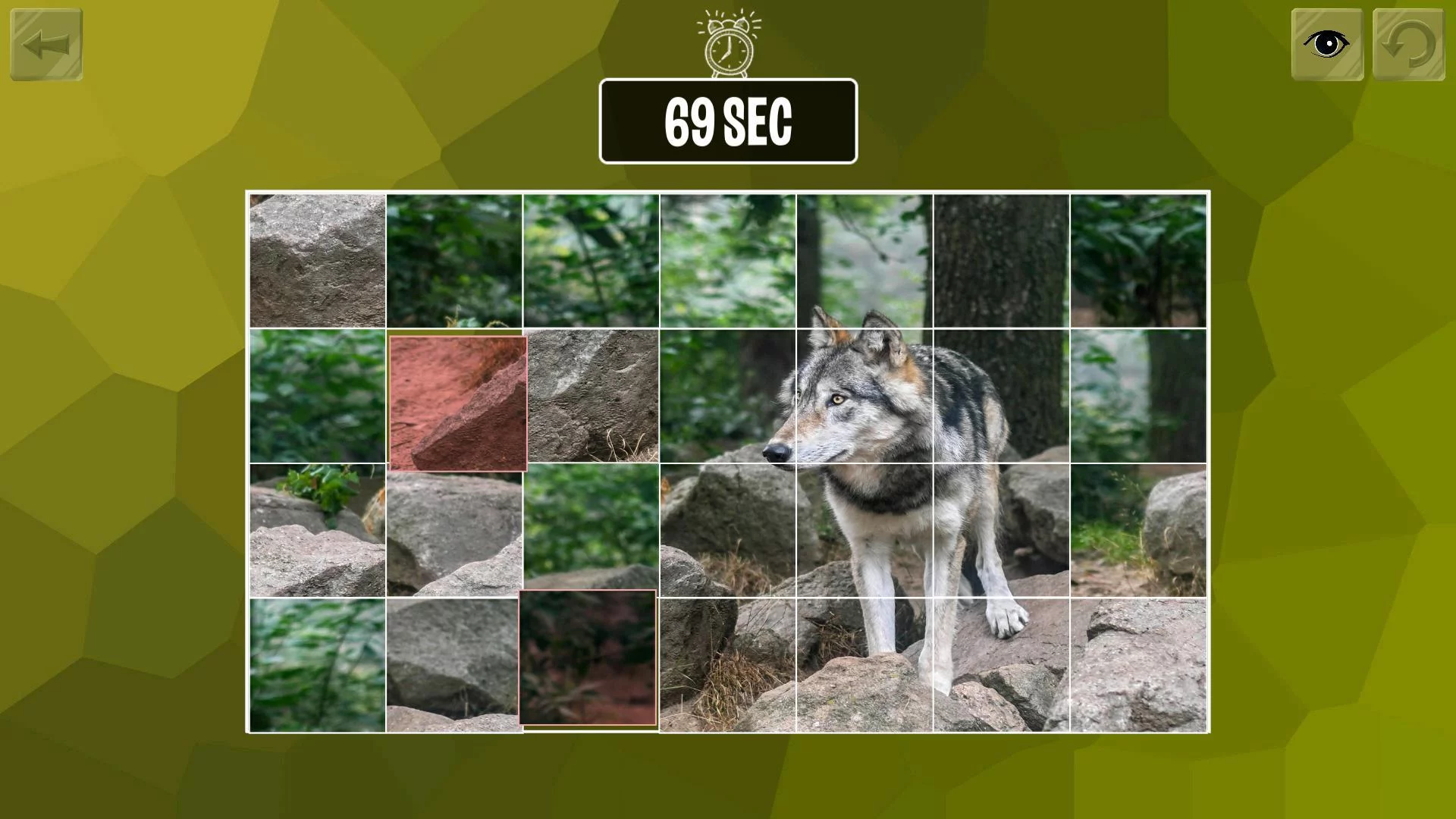 Изображение игры: Easy puzzle: Animals