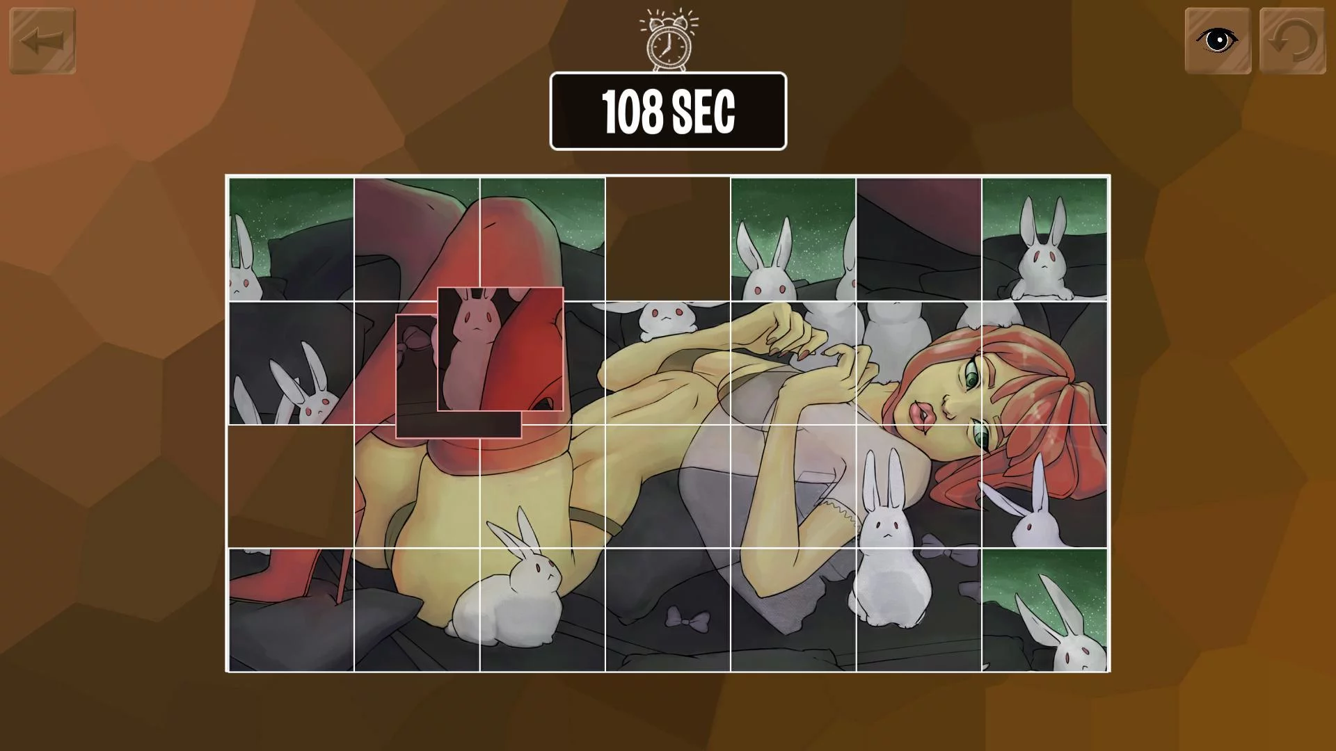 Изображение игры: Easy hentai puzzle
