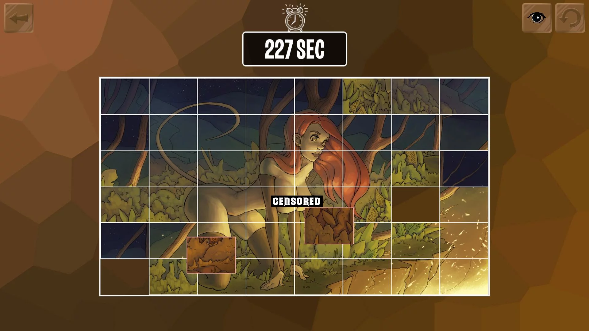 Изображение игры: Easy hentai puzzle