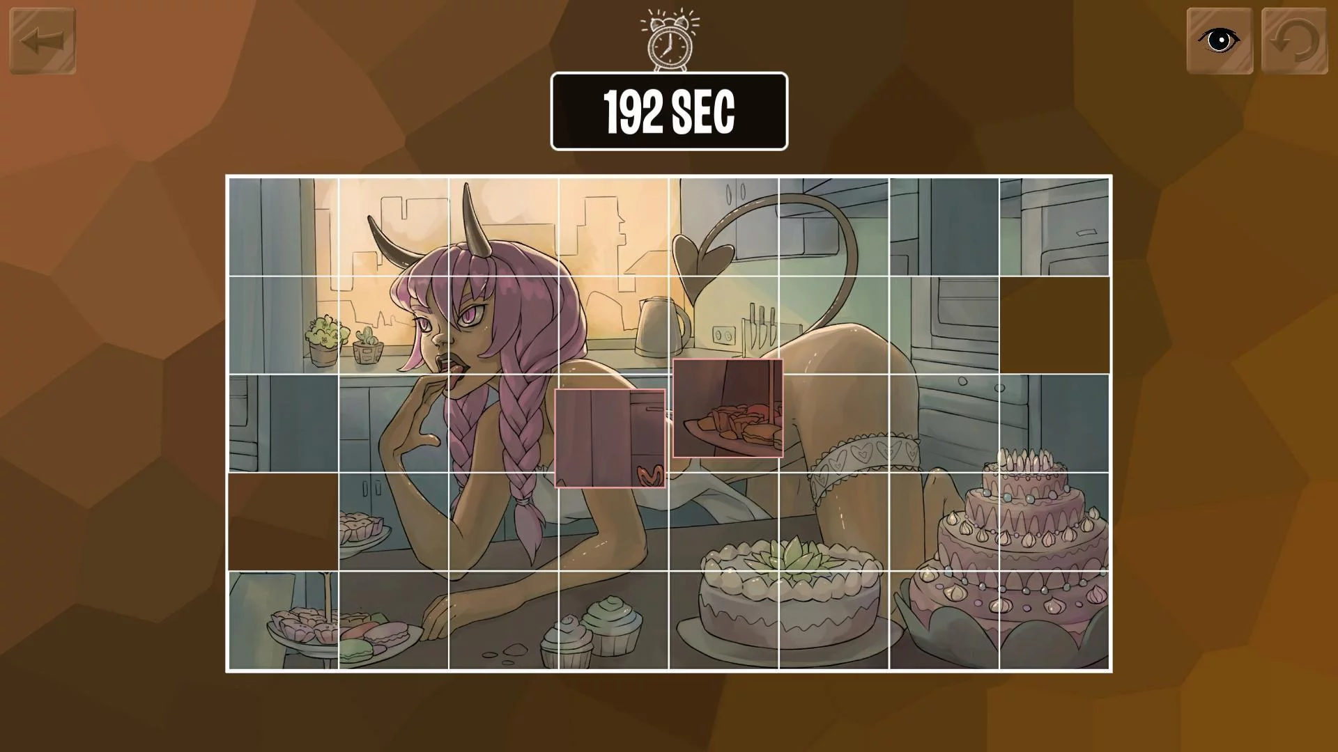 Изображение игры: Easy hentai puzzle
