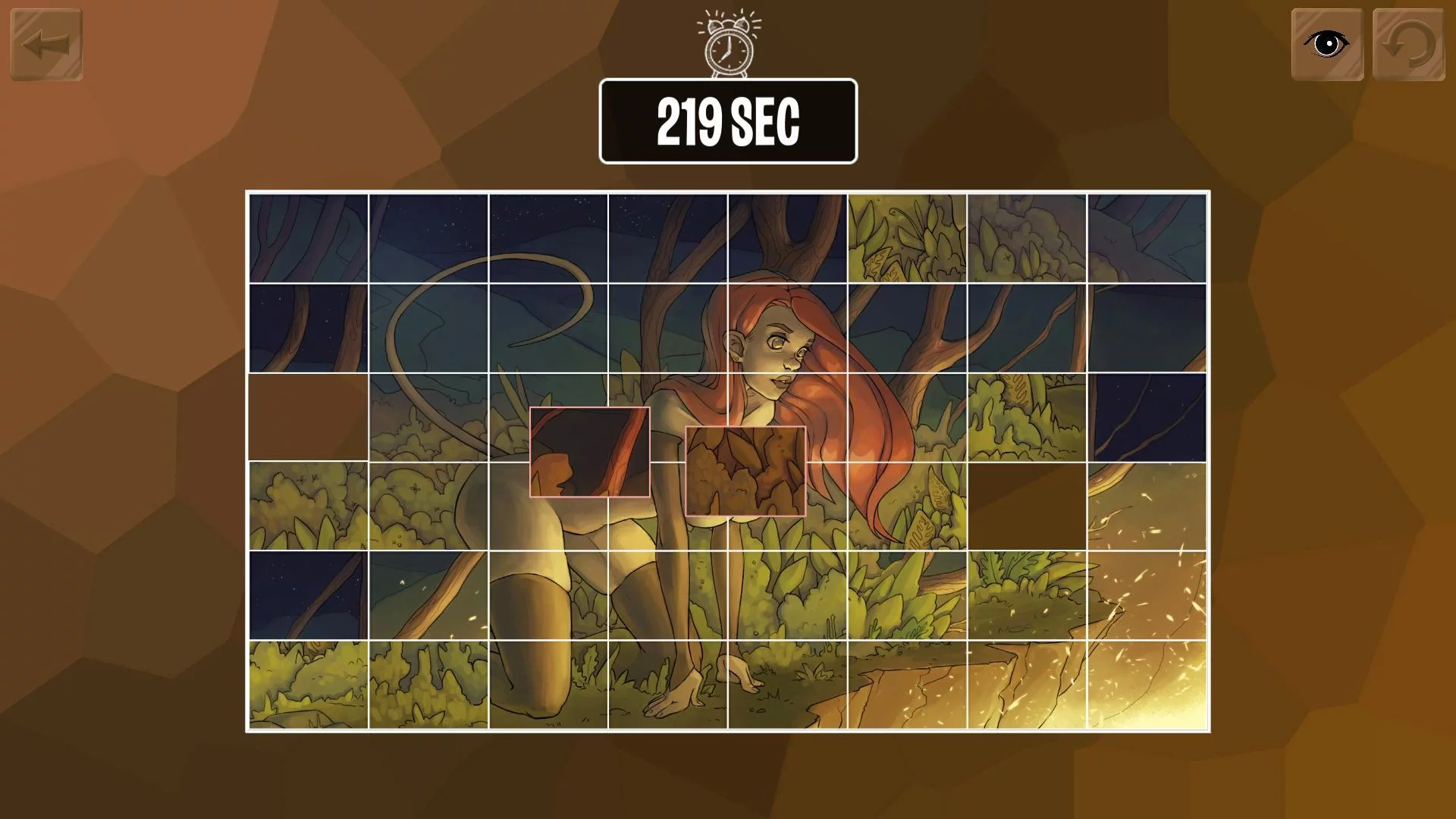 Изображение игры: Easy hentai puzzle