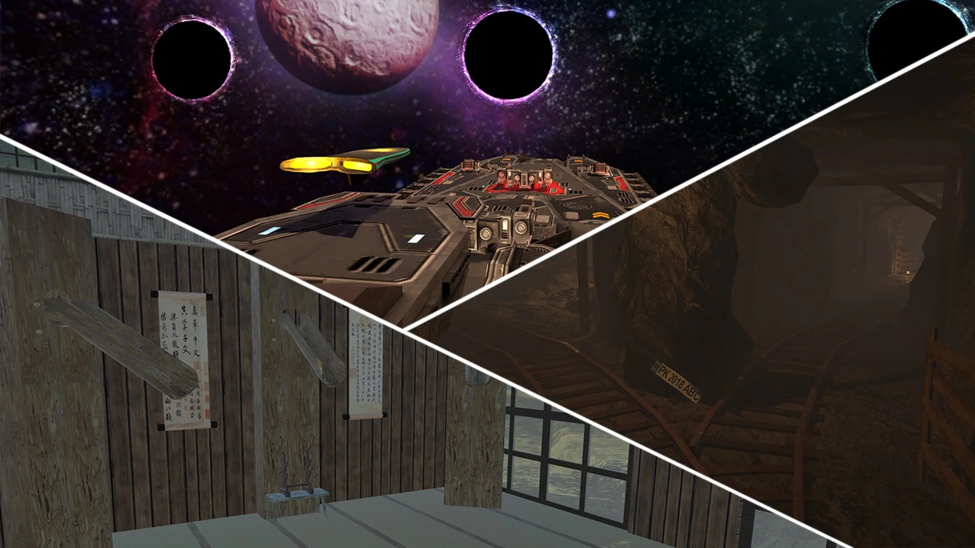Изображение игры: Time Warrior Z VR