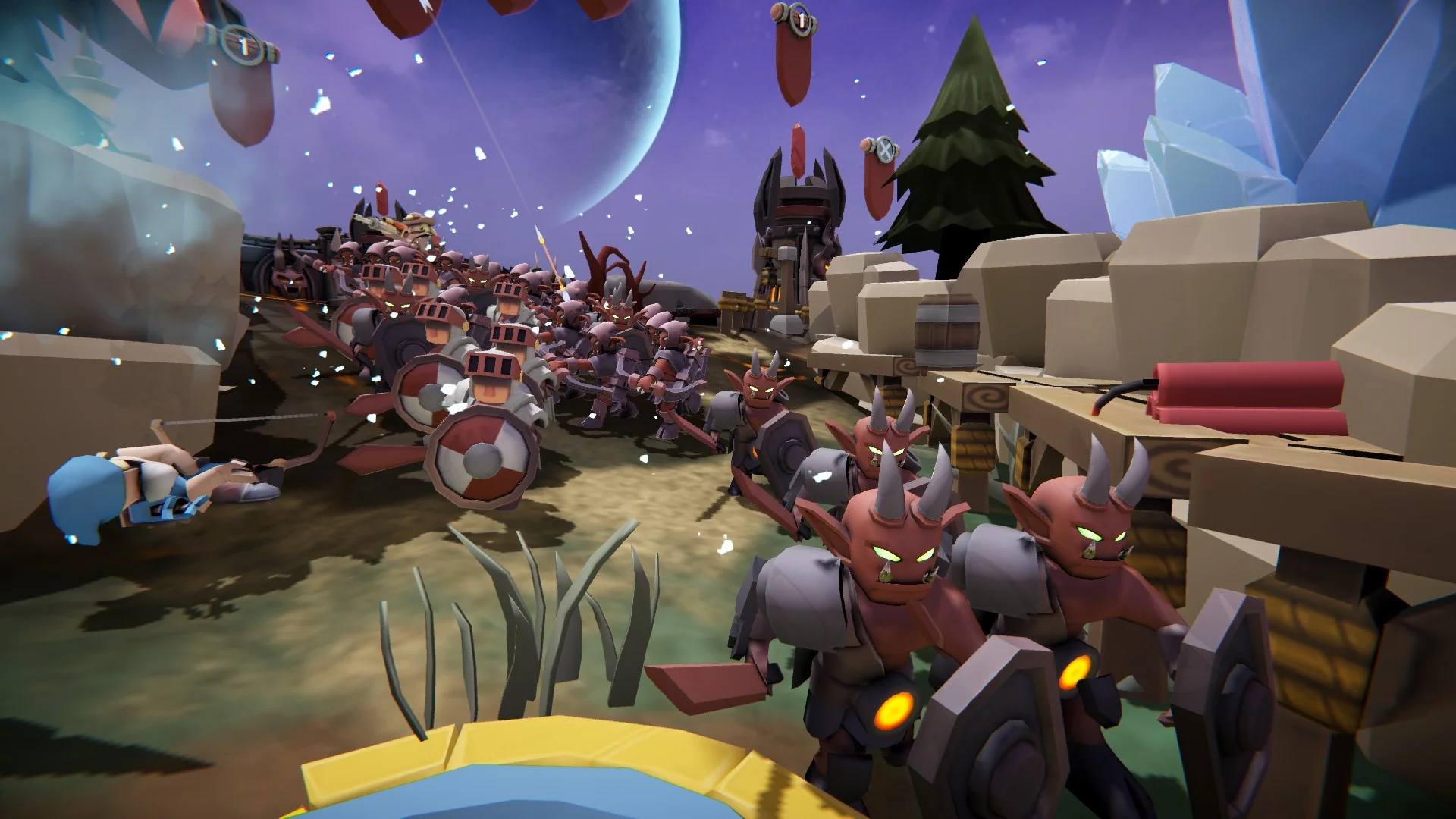 Изображение игры: Skyworld: Kingdom Brawl