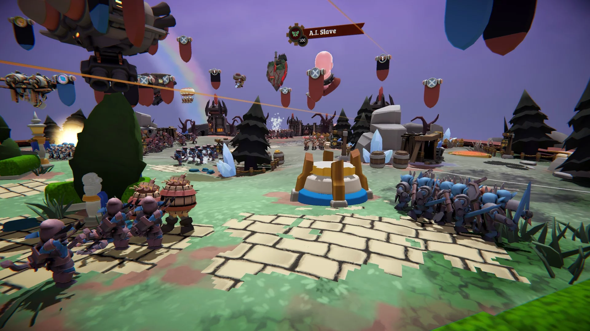 Изображение игры: Skyworld: Kingdom Brawl