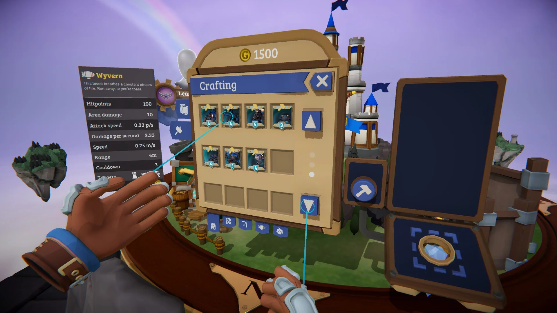 Изображение игры: Skyworld: Kingdom Brawl
