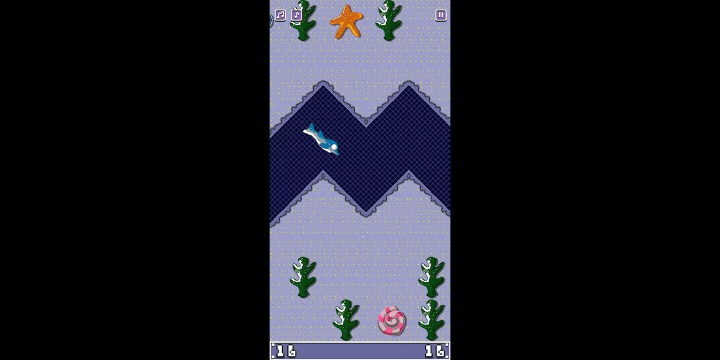 Изображение игры: Dolphin Swim