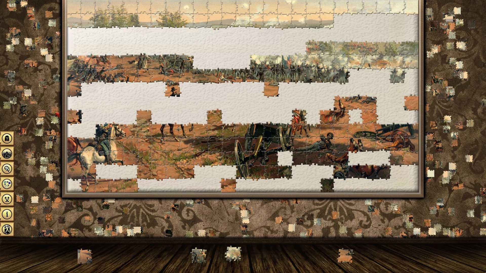 Изображение игры: Pixel Puzzles 2: Paintings