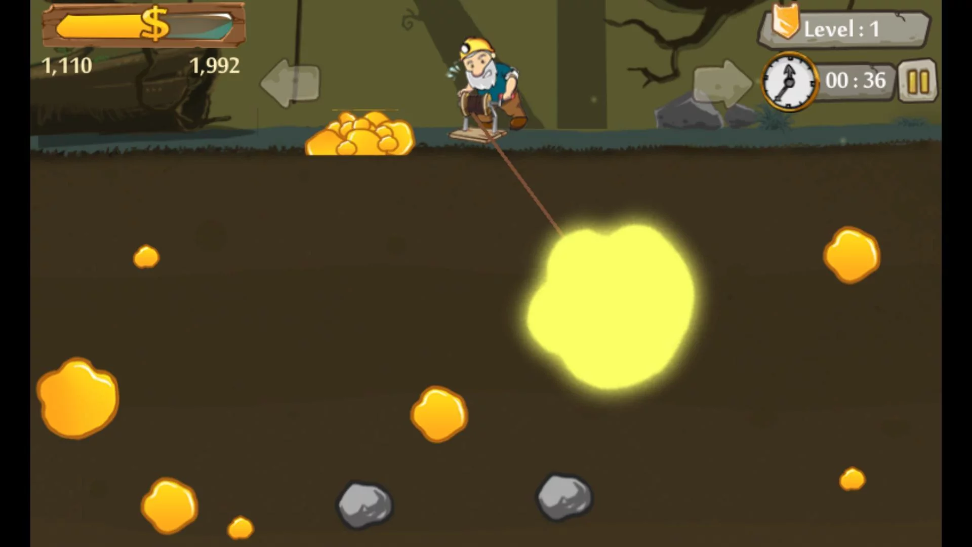 Изображение игры: Mine the Gold