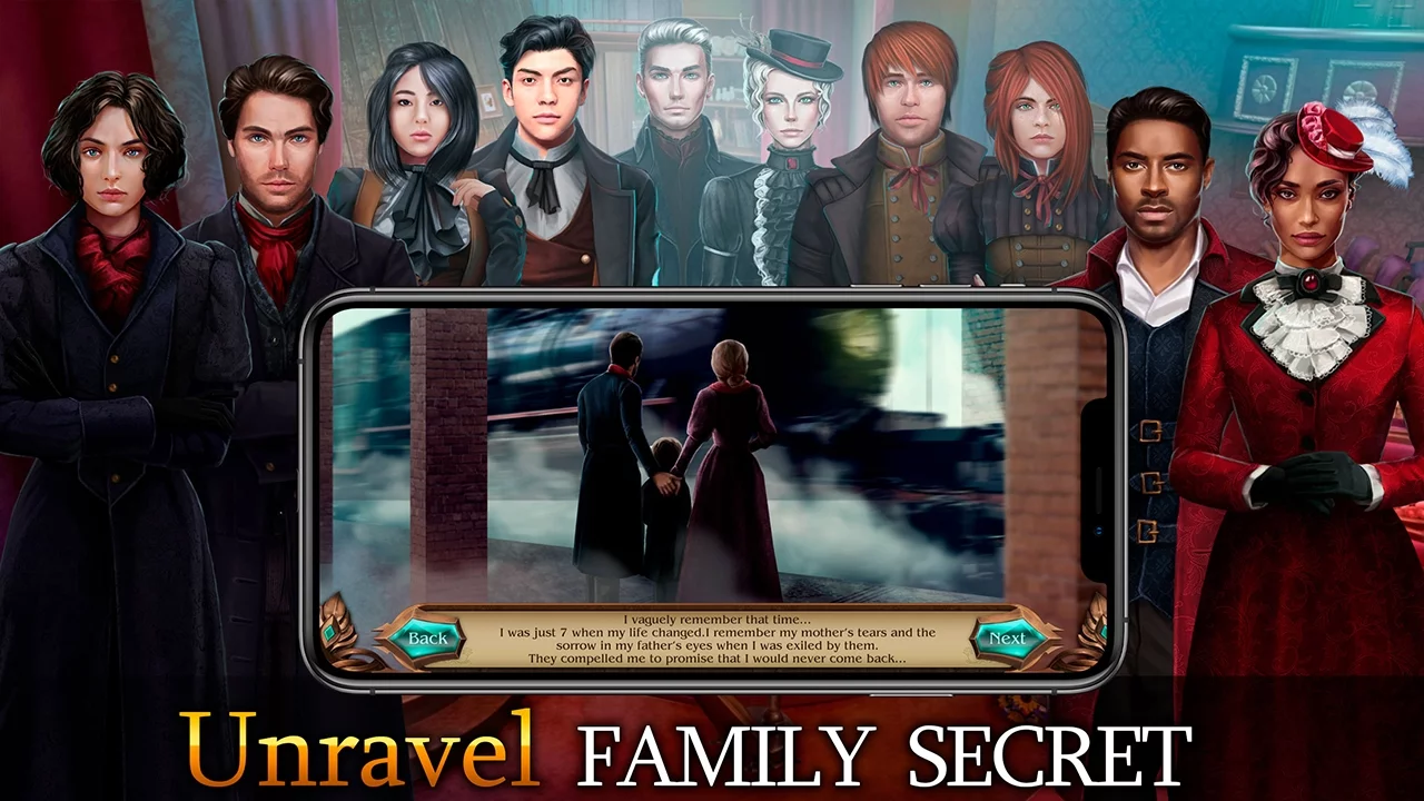 Изображение игры: Family Hidden Secret поиск предметов приключения.