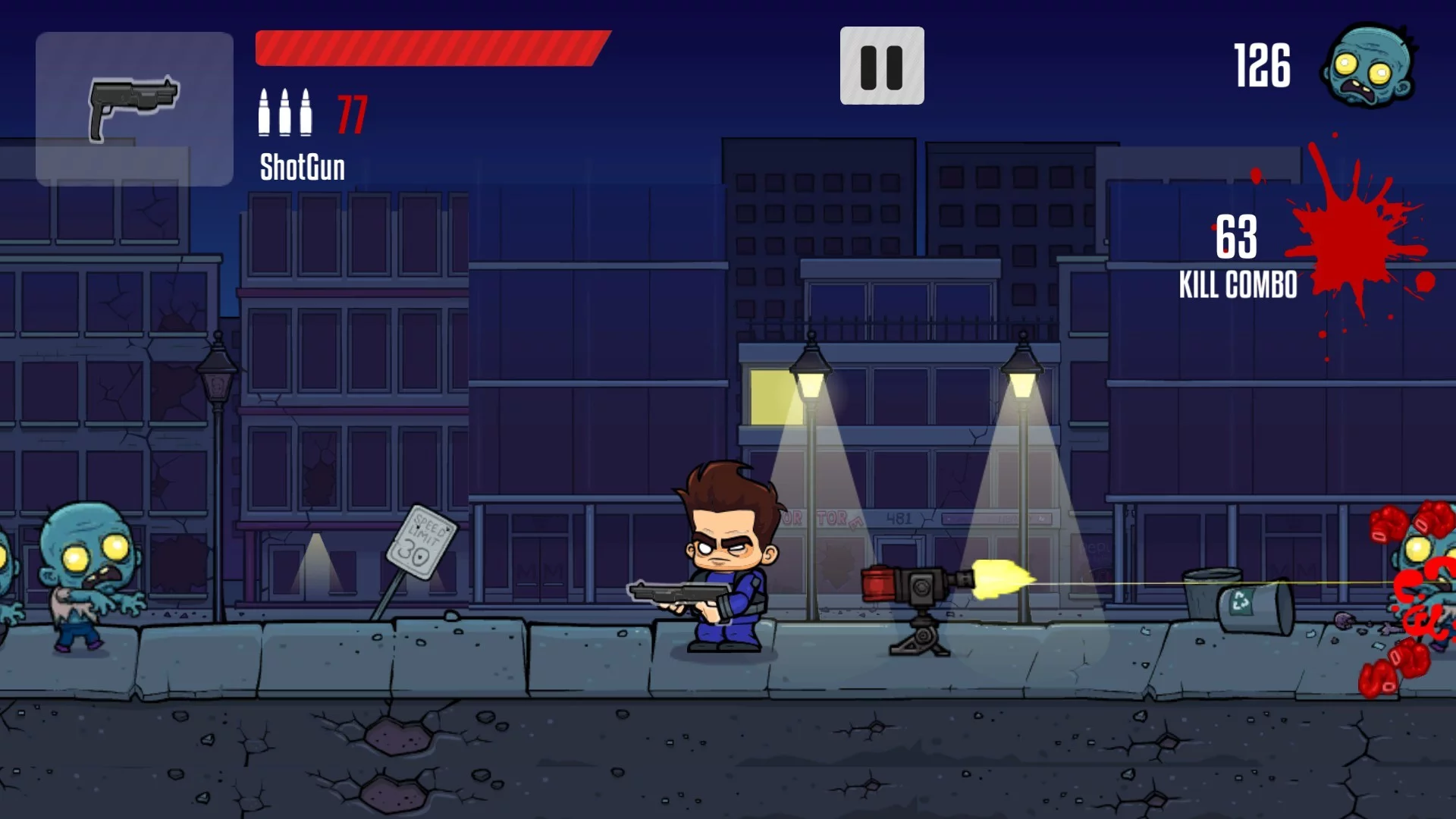 Изображение игры: City Zombies