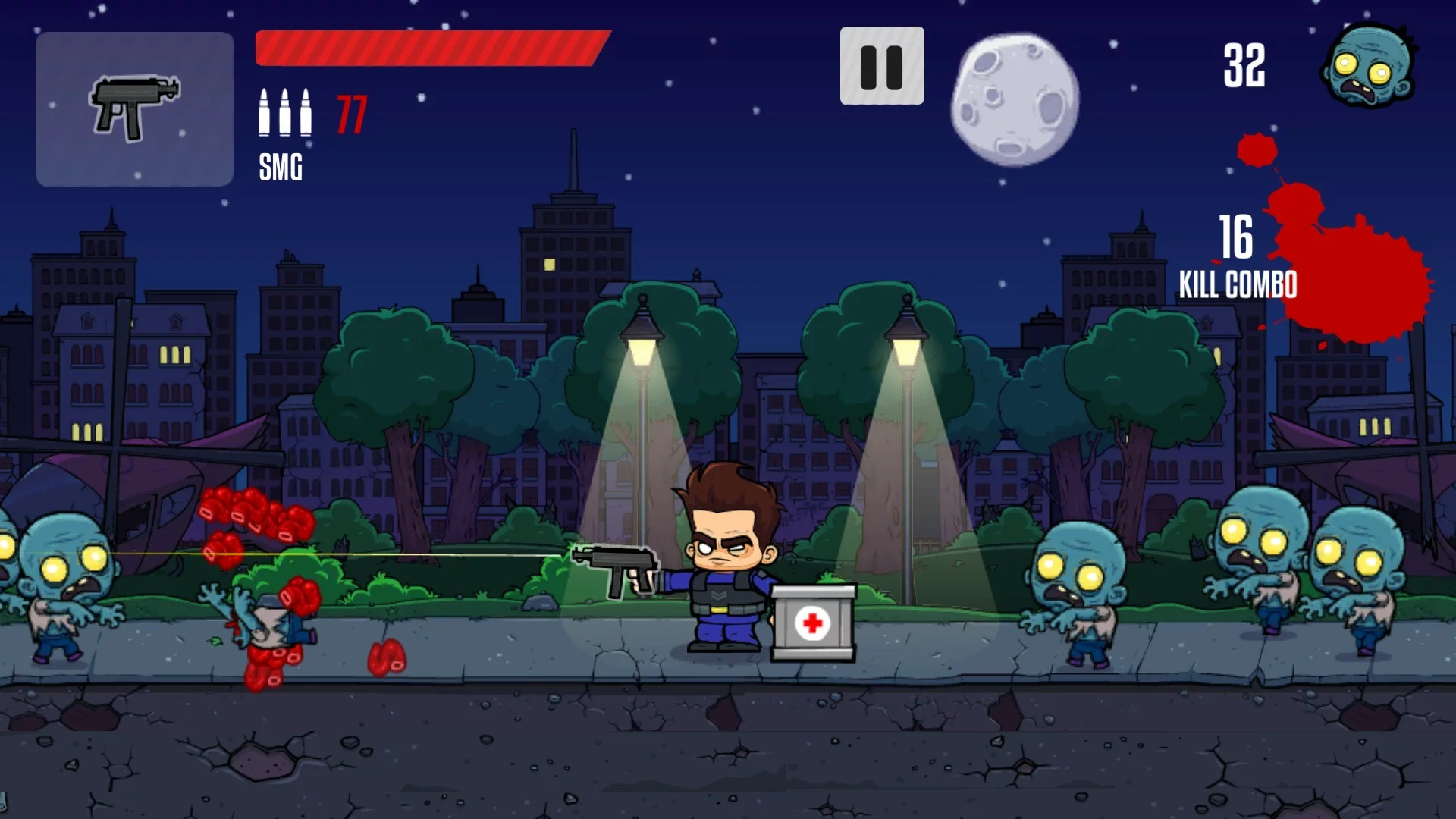 Изображение игры: City Zombies