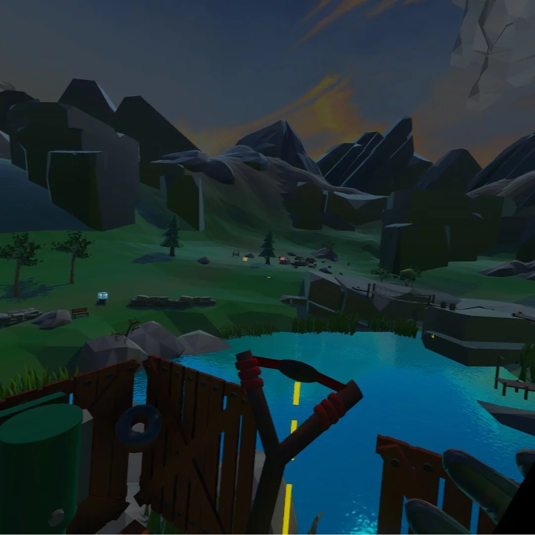 Изображение игры: Epic Food Fight VR