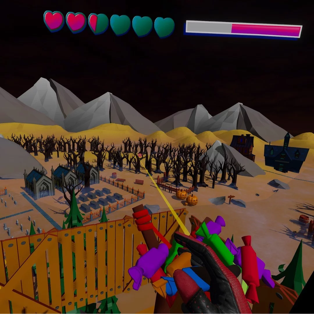 Изображение игры: Epic Food Fight VR