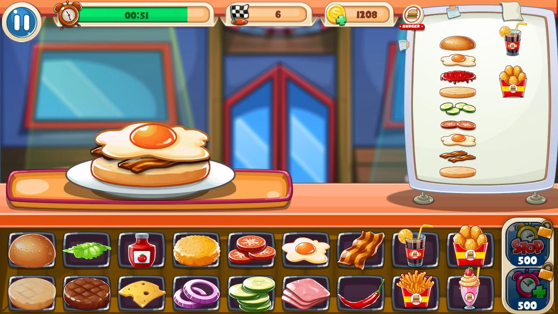 Изображение игры: Top Burger