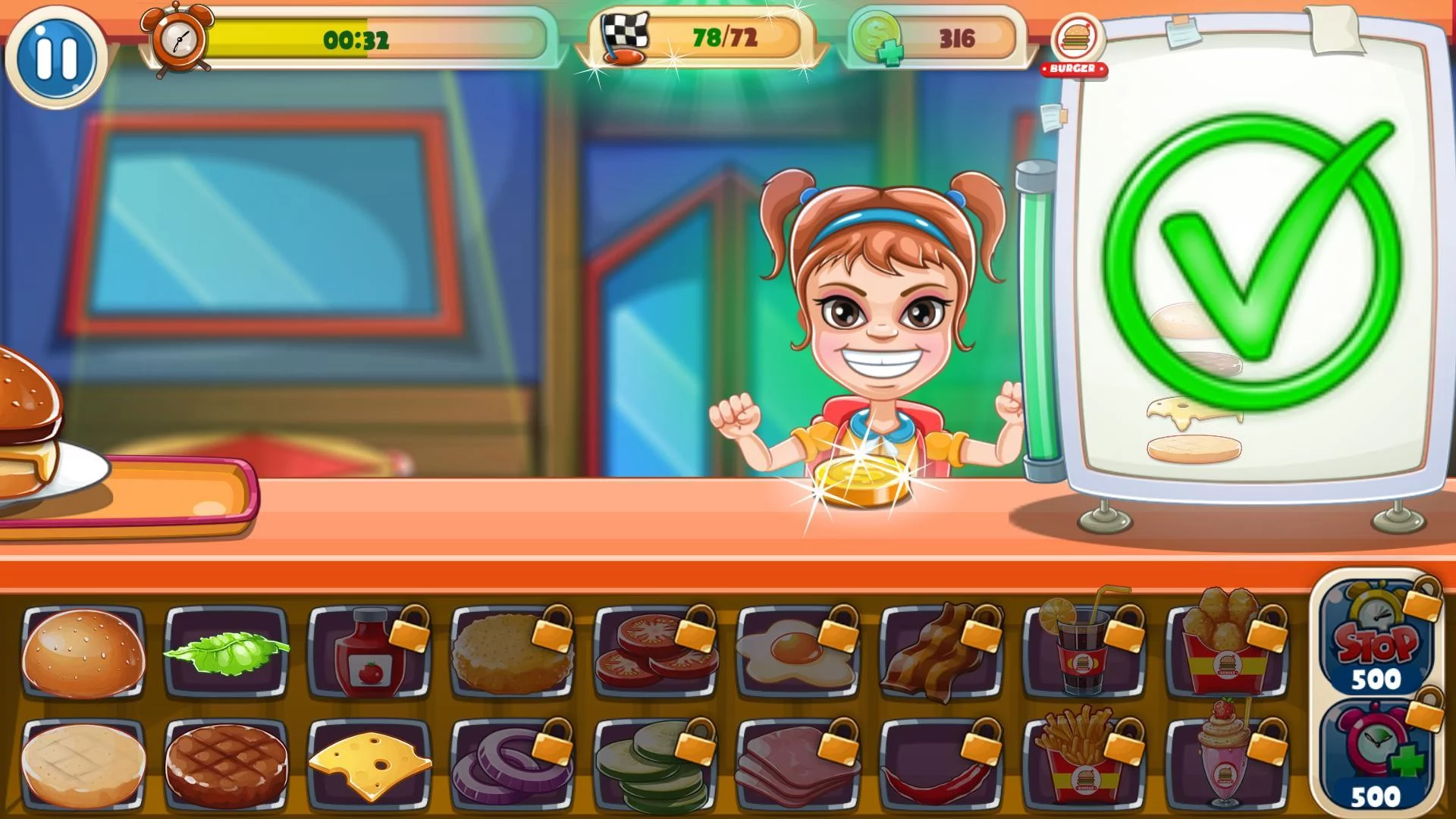 Изображение игры: Top Burger