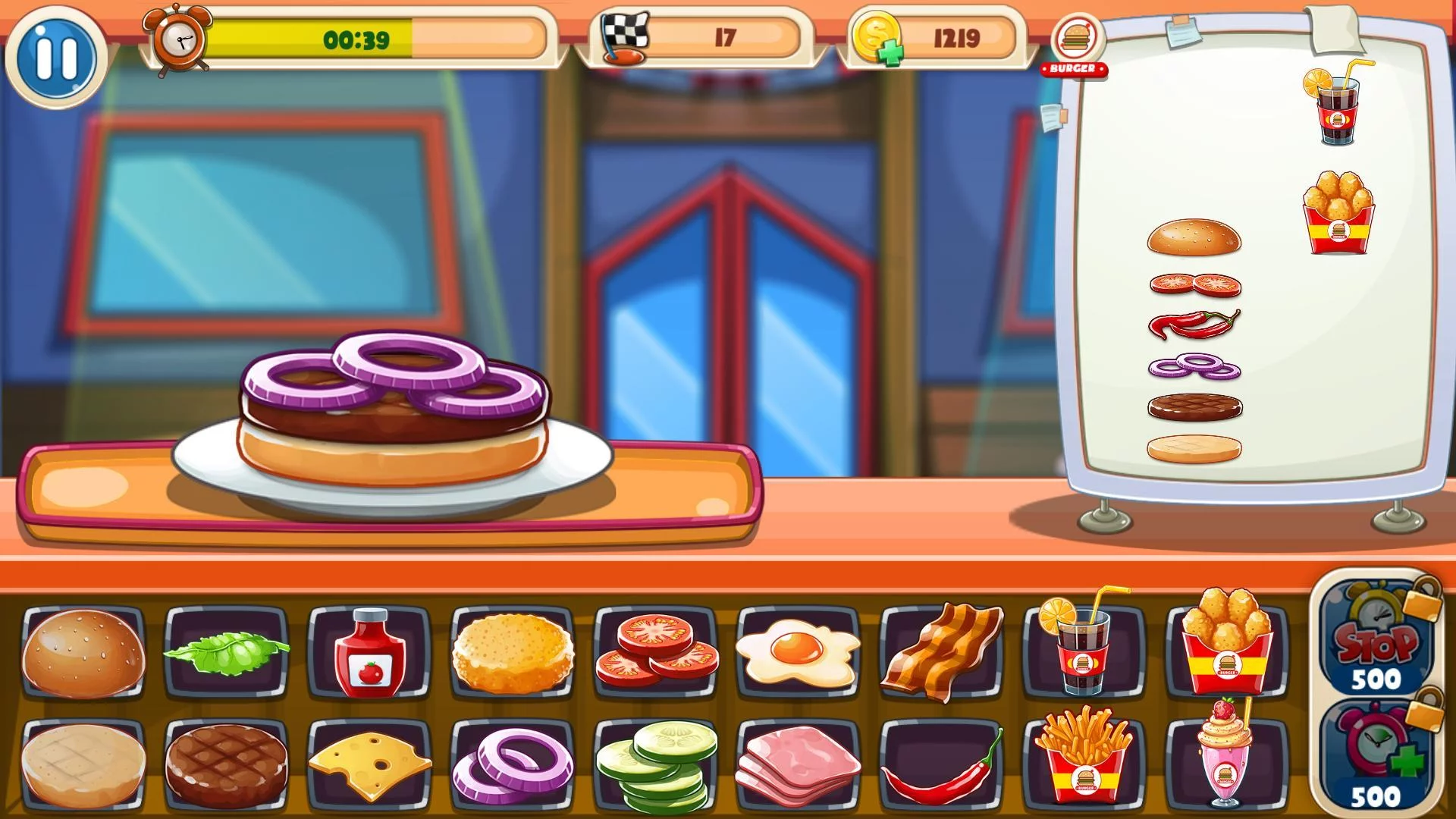 Изображение игры: Top Burger