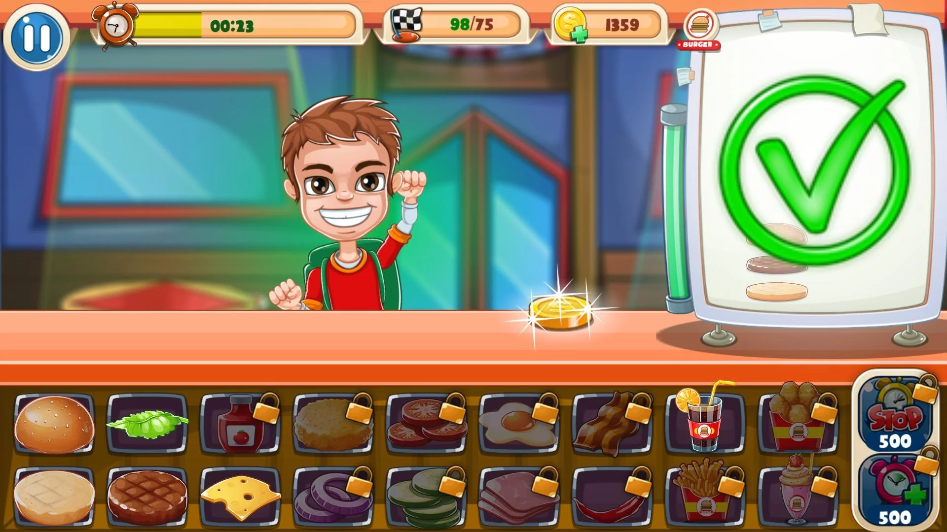 Изображение игры: Top Burger